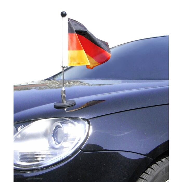 Autofahne mit Supermagnet: Diplomat-1.30 Deutschland