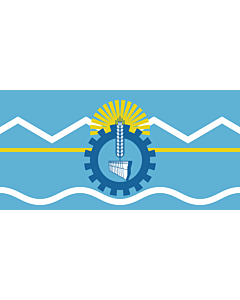 Fahne: Chubut (Provinz)