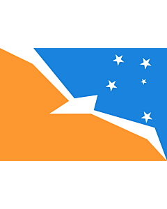 Fahne: Tierra del Fuego (Provinz)