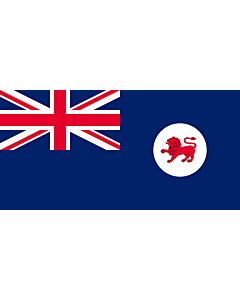 Fahne: Tasmanien