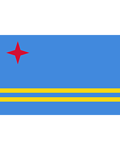 Fahne: Aruba