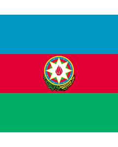 Fahne: Standard of the President of Azerbaijan