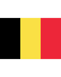 Fahne: Belgien