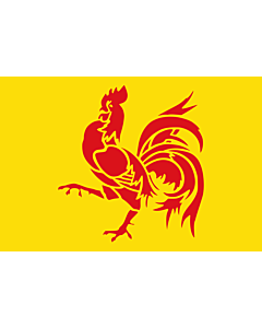 Fahne: Wallonien