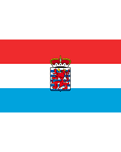 Fahne: Luxemburg (Belgien)