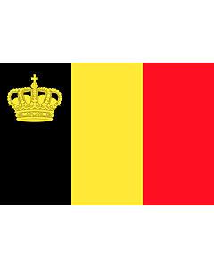 Fahne: Belgium yacht ensign