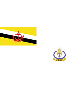 Fahne: Naval Ensign of Brunei