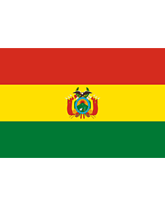 Fahne: Bolivien