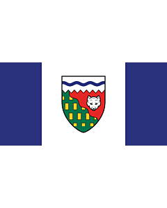 Fahne: Nordwest-Territorien