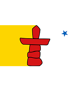 Fahne: Nunavut