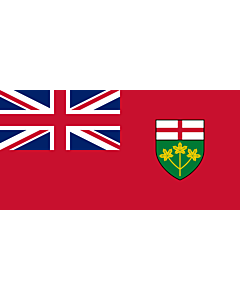 Fahne: Ontario