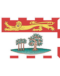 Fahne: Prince Edward Island