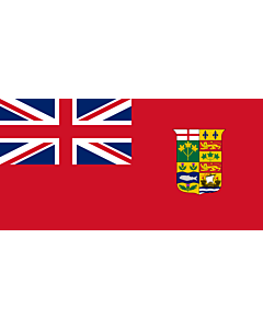 Fahne: Canada 1868 Red