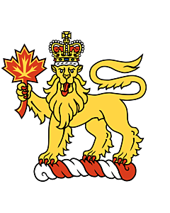 Fahne: Crest of the Governor General of Canada