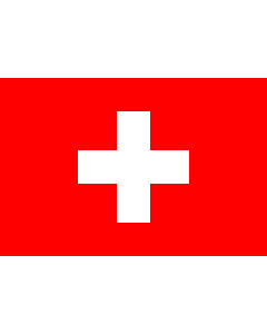 Fahne: Schweiz (Querformat)