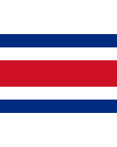 Fahne: Costa Rica
