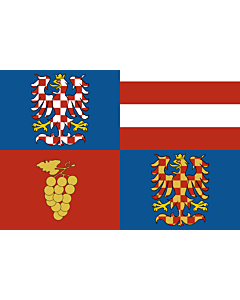 Fahne: Südmährische Region
