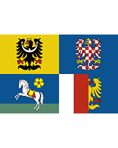 Fahne: Moravian-Silesian Region