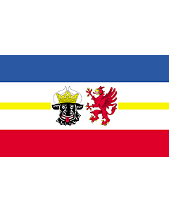 Fahne: Mecklenburg-Vorpommern