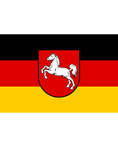 Fahne: Niedersachsen