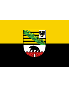 Fahne: Sachsen-Anhalt