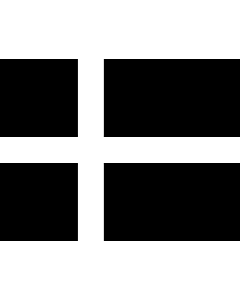 Fahne: Danish flag of mourning | Alleged early modern Danish flag of mourning  Sorgeflag