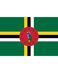 Fahne: Dominica