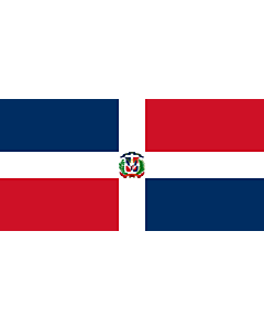 Fahne: Naval Ensign of the Dominican Republic