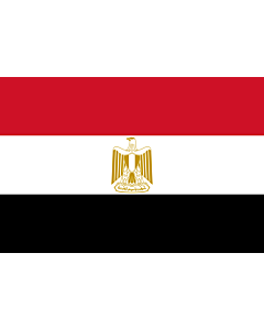 Fahne: Ägypten