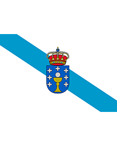 Fahne: Galicia