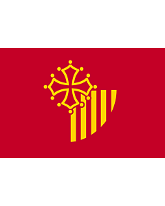 Fahne: Languedoc-Roussillon