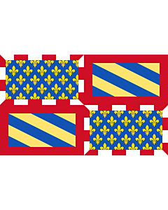 Fahne: Ancient Flag of Burgundy | Ancien de la Bourgogne