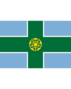 Fahne: Derbyshire