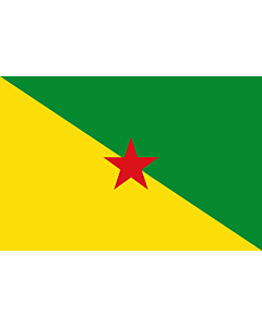 Fahne: Französisch-Guayana