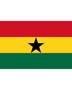 Fahne: Ghana