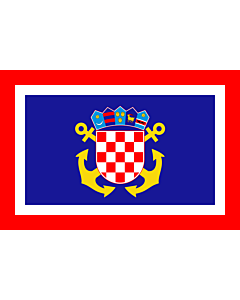 Fahne: Naval Jack of Croatia