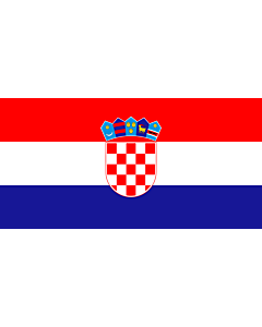 Fahne: Kroatien