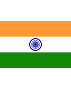 Fahne: Indien