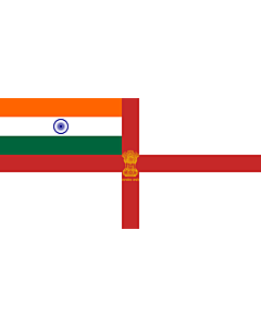 Fahne: Naval Ensign of India