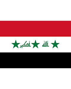 Fahne: Iraq 2004-2008