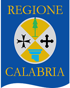 Fahne: Calabria Gonfalone