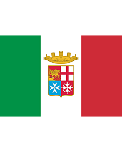 Fahne: Naval Ensign of Italy