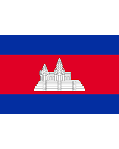 Fahne: Kambodscha