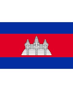 Fahne: Kambodscha