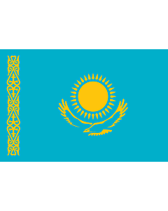 Fahne: Kasachstan