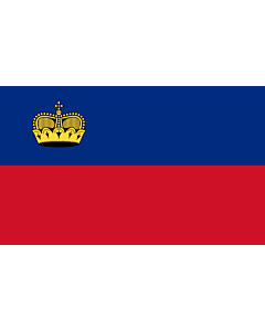 Fahne: Liechtenstein