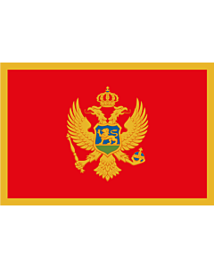 Fahne: Montenegro