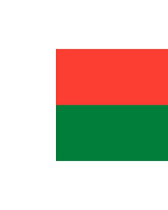 Fahne: Madagaskar