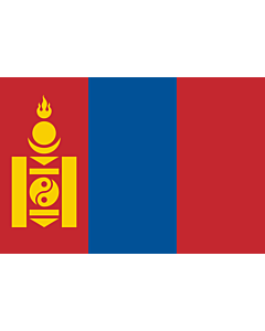 Fahne: Mongolei