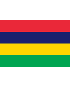 Fahne: Mauritius